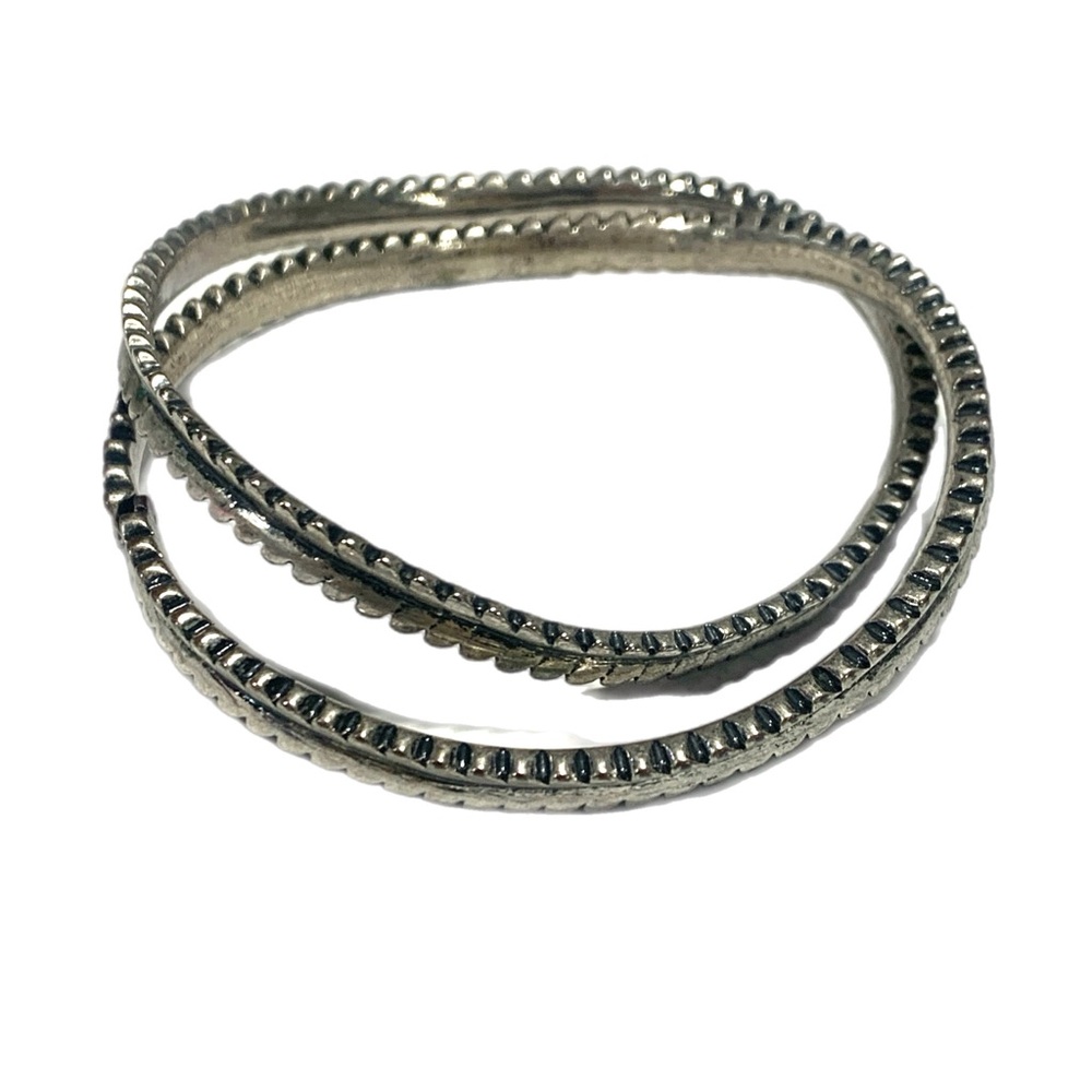 Western Bangle Bracelet - Elegant Silver Bangle‎ Set 8111